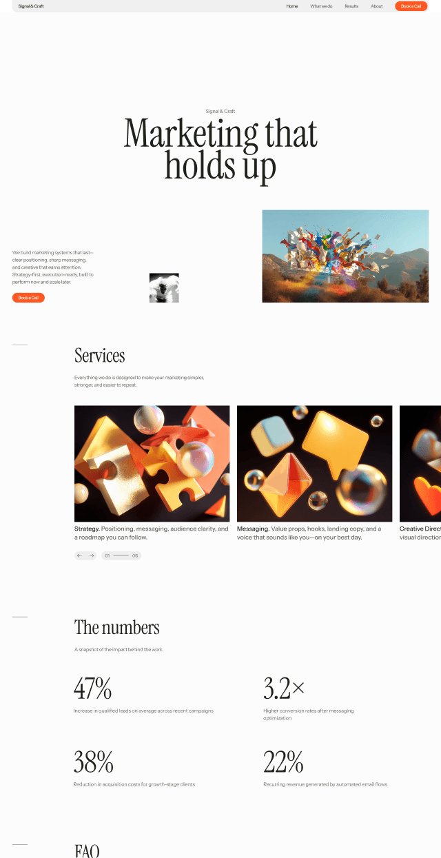 Finance template preview