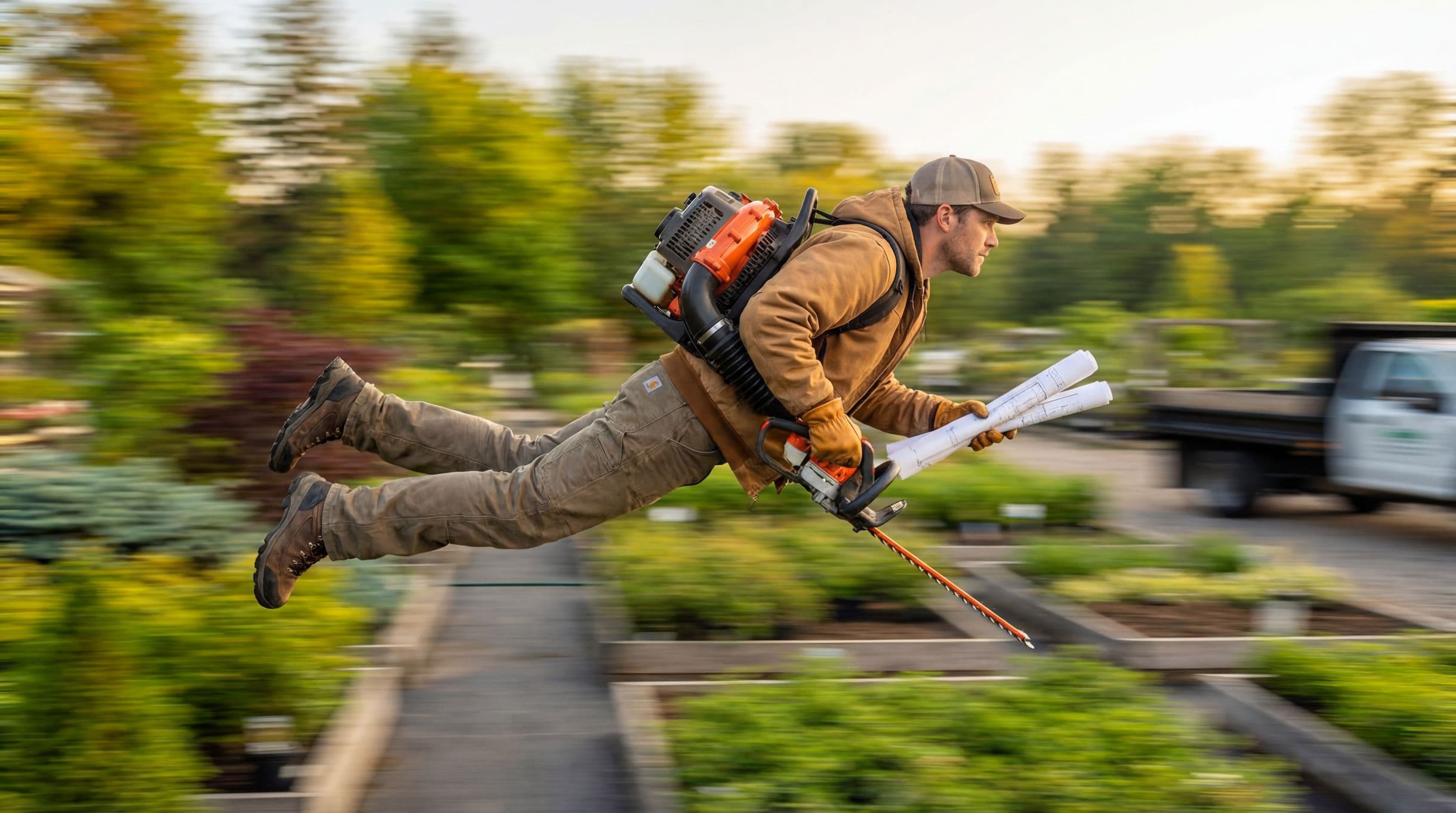 Professional landscaping service