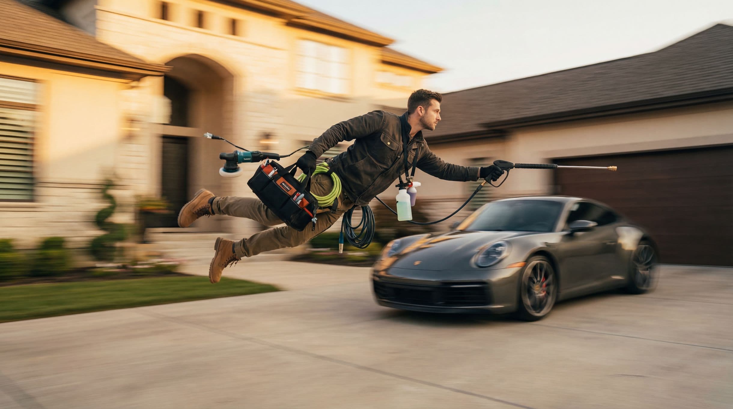 Mobile car detailing service