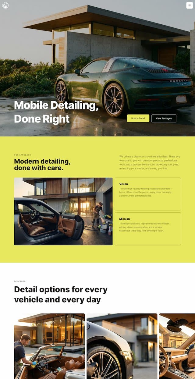 Finance template preview